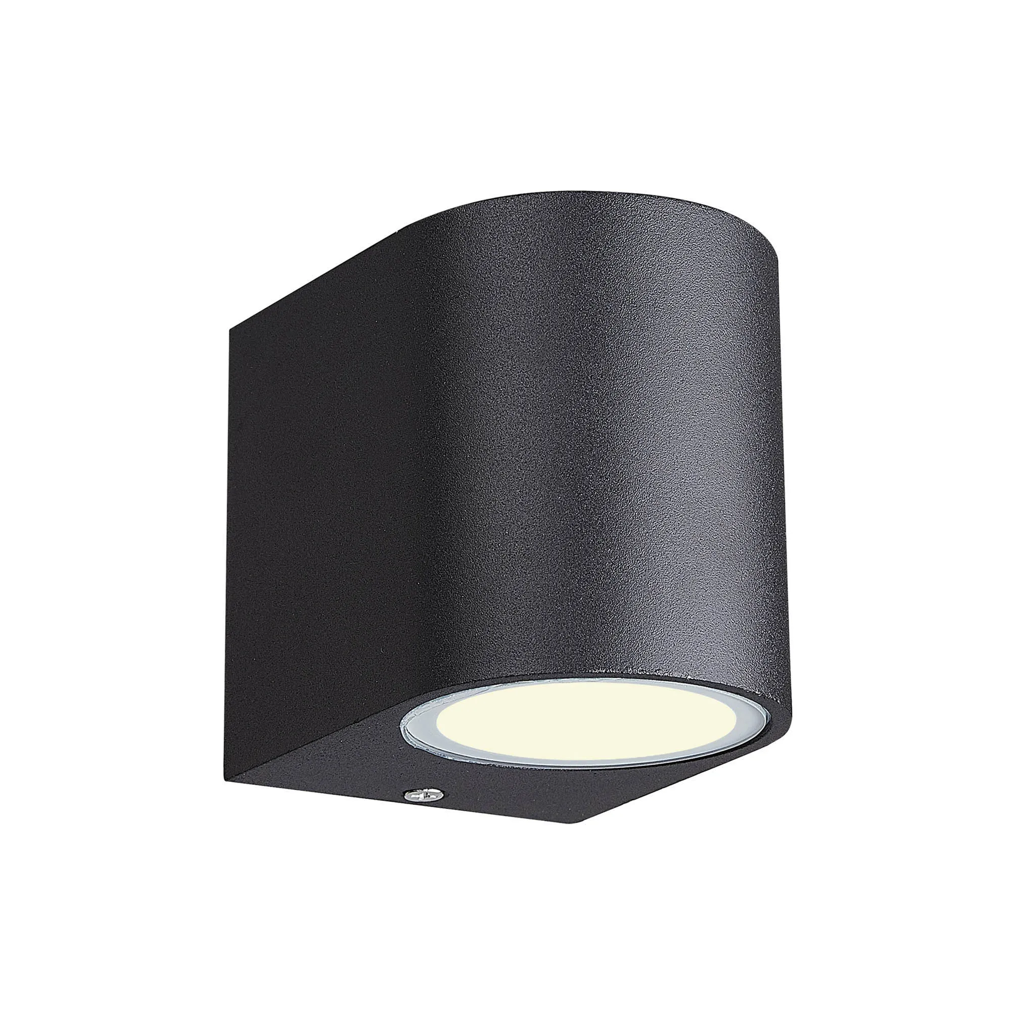 Kandanchu Round Wall Lamp 1 Light Sand Black